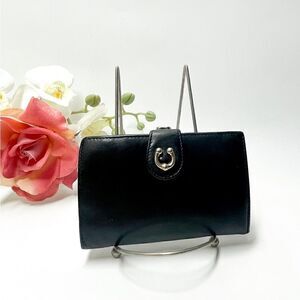 Authentic Vintage Gucci Dionysus Horsebit Leather Wallet Black